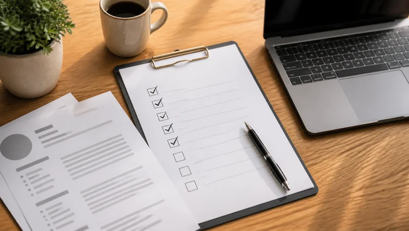 A final review should confirm relevance, accuracy, readability and application instructions.