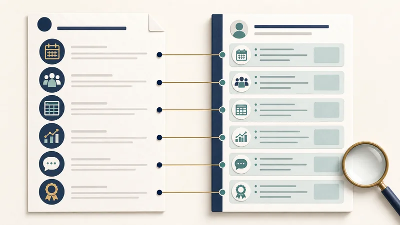 Useful keywords connect a real requirement to evidence the candidate can explain.